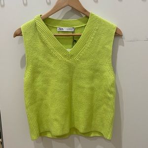 Zara sweater vest